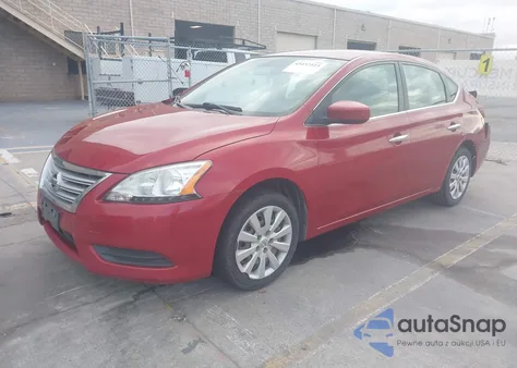 2013 Nissan Sentra Sv z USA, uszkodzony, nr VIN 3N1AB7APXDL702664